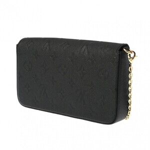 Louis Vuitton Empreinte Pochette Shoulder Leather Felicie Bag Black Noir